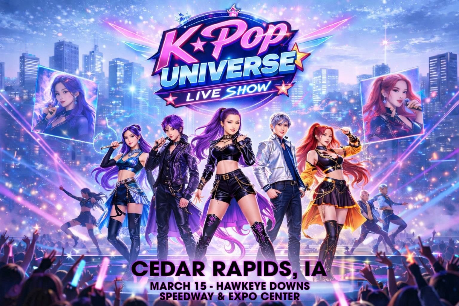 Kpop Universe Live Show | Hawkeye Downs